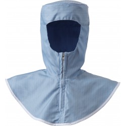 Cleanroom Hood, ISO Class 3, Blue, XS