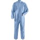 100650-500 Cleanroom Coverall, ISO Class3, Blue, XS