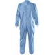 100650-500 Cleanroom Coverall, ISO Class3, Blue, XS