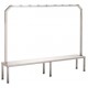  Seating/step over bench w/ hanging rack 1000x400mm