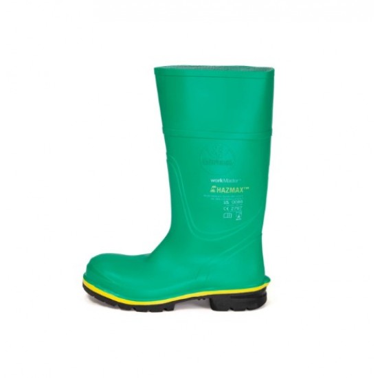 Hazmax chemical Wellington Boots, Size 8