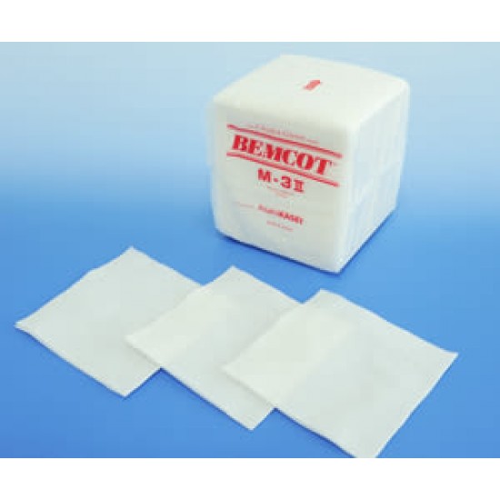 Wipes M-3 II, Bemcot, 250mm x 250mm, 100 pcs/pk, 30 pks/ctn