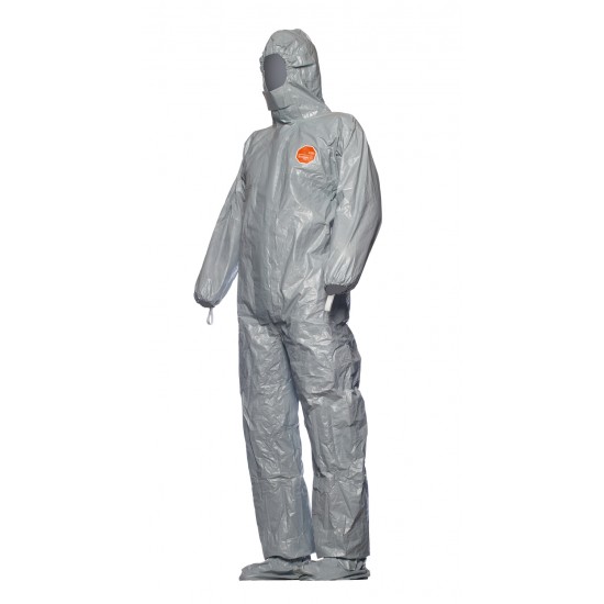 Tychem® 6000 F Grey with Socks, Size Medium