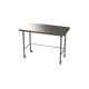 HYGIENOX Mobile Table, Rear Rail, 900 x 600mm