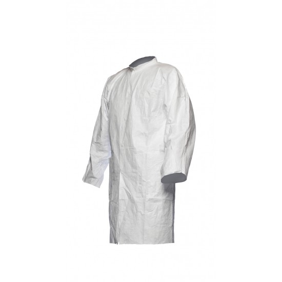 Tyvek® 500 Labcoat with press studs/pockets, Size Medium