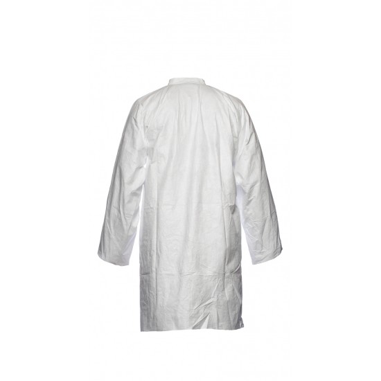 Tyvek® 500 Labcoat with press studs/pockets, Size Medium