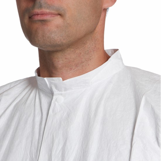 Tyvek® 500 Labcoat with press studs/pockets, Size Medium