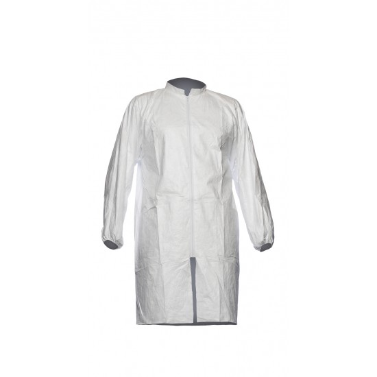 Tyvek® 500 Labcoat with zipper and pockets, Size Small