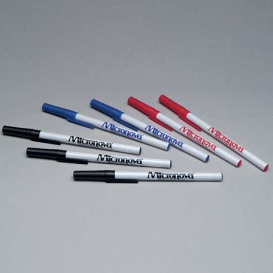 Micronova Cleanroom Pens, Red Ink (PK/100)